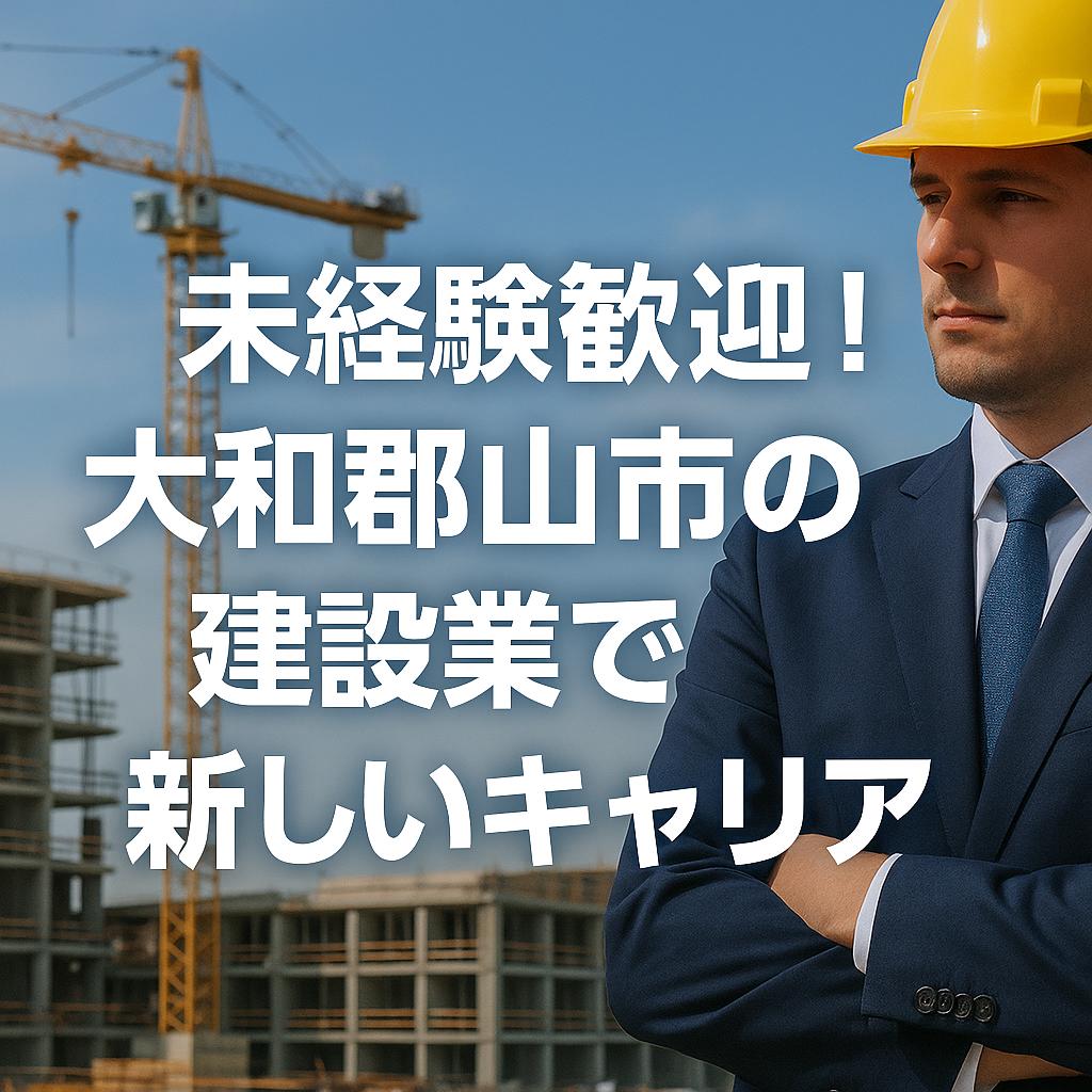 未経験歓迎！大和郡山市の建設業で新しいキャリア
